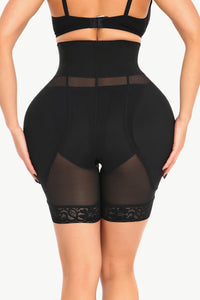 Thumbnail for Full Size Breathable Lace Trim Shaping Shorts