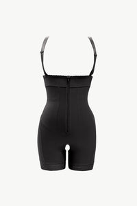 Thumbnail for Full Size Zip Up Under-Bust Shaping Bodysuit