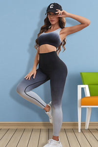 Thumbnail for Gradient Sports Tank and Leggings Set