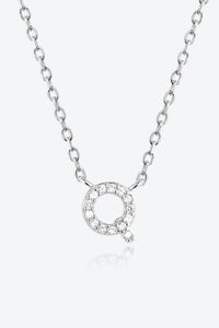 Thumbnail for Q To U Zircon 925 Sterling Silver Necklace