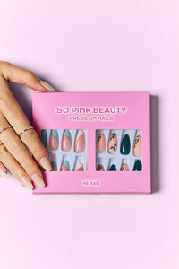 Thumbnail for SO PINK BEAUTY Press On Nails 2 Packs