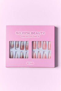 Thumbnail for SO PINK BEAUTY Press On Nails 2 Packs