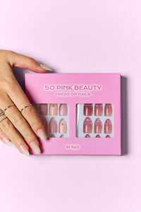 Thumbnail for SO PINK BEAUTY Press On Nails 2 Packs