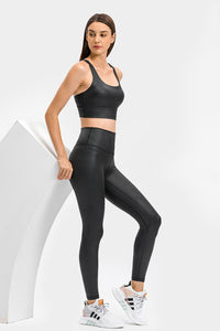 Thumbnail for Invisible Pocket Sports Leggings