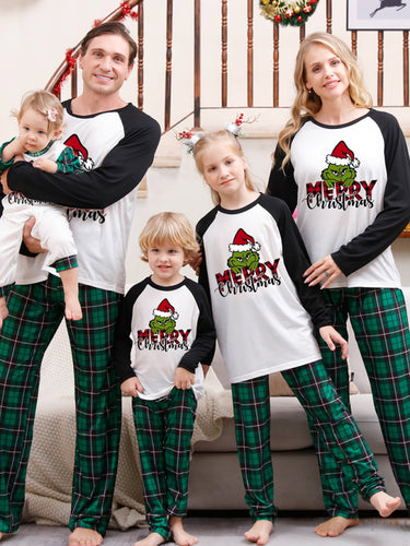 Christmas Print Parent-Child Family Pj's