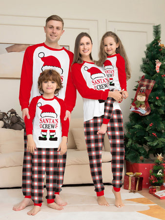 Santa Crew Parent-Child Family Pj's