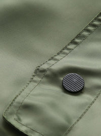 Thumbnail for Full Size Men's Zip Bomber Jacket