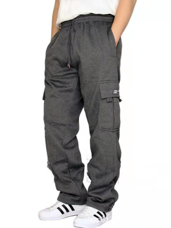 Men's Cargo Drawstring Casual Pants