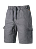 Men's Solid Color Double-Knit Cargo Shorts