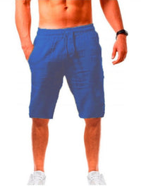 Thumbnail for Men's Loose Linen Breathable Shorts