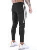 Contrast Stripe Zip-Up Active Sweatpants
