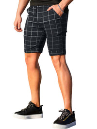 Thumbnail for Men's Plaid Casual Shorts