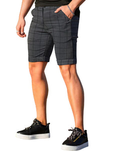 Men's Casual Shorts Plaid Casual Shorts Men's Trousers