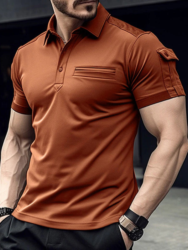 Men's Casual Fitted Polo Shirt