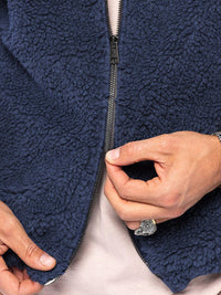 Thumbnail for Men's Fleece Zip Up Hoodie