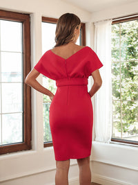 Thumbnail for Women's Temperament Off-The-Shoulder High-Waist Dress