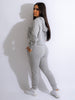 Full Size Solid Color Power Blend Sweatsuit