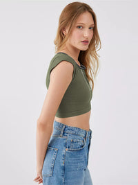 Thumbnail for Women's Knitted Cropped top