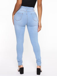 Thumbnail for Full Size Casual High Waist Skinny Jeans