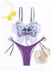 Women's Cute Butterfly Tie-string Bikini