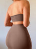 Knit Tube Top + Ankle Length Skirt Set