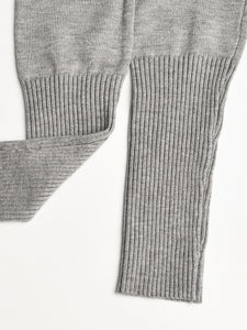 Hooded Sweater Knit Zip Top + Pants Set