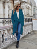 Open Front Long Knitted Cardigan