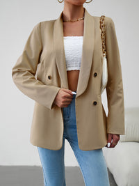 Thumbnail for Double Breasted Casual Blazer
