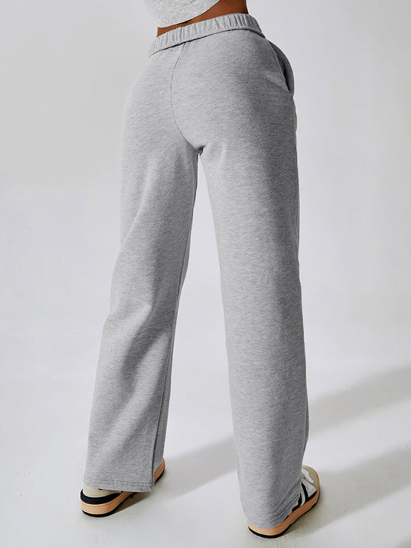 Women's Elastic Waist Fleece Active Sweatpants