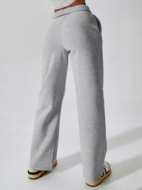 Thumbnail for Women's Elastic Waist Fleece Active Sweatpants