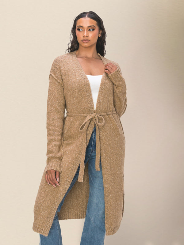 Casual Long Knitted Cardigan Sweater