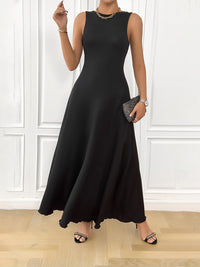 Thumbnail for Women's Sleevless Crisscross Back Maxi Dress