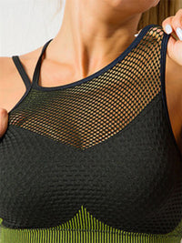 Thumbnail for Dry Fit Seamless Cami Top+Shorts Set