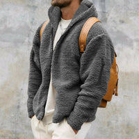 Thumbnail for Men's Fleece Hooded Jacket